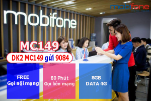 Đăng ký gói cước MC149 mobifone thoải mái gọi điện, tha hồ lướt web