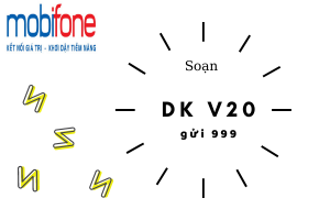 Soạn DK V20 gửi 999 