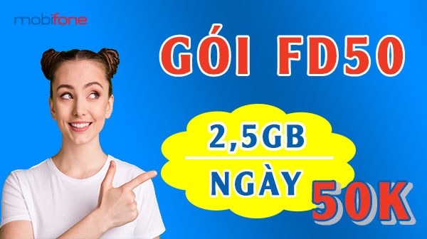 Gói FD50 MobiFone Đăng Ký Ngay Chỉ 50K Nhận 75GB Data ...