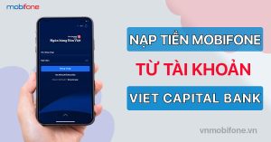Nạp tiền điện thoại mobi qua ngân hàng Bản Việt