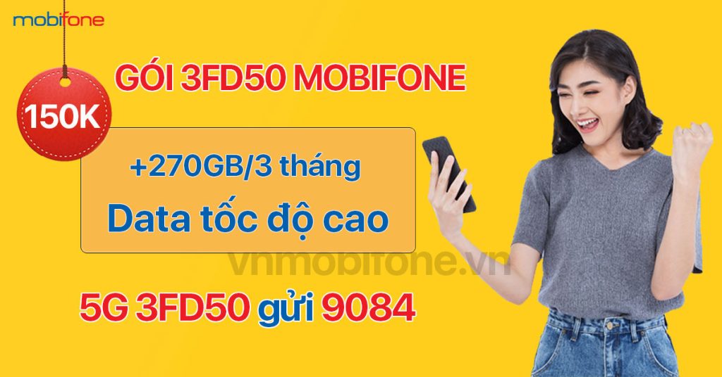 Gói 3FD50 MobiFone