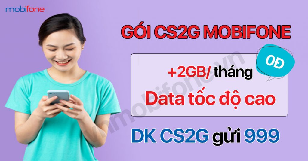 Cách đăng ký gói CS2G Mobi