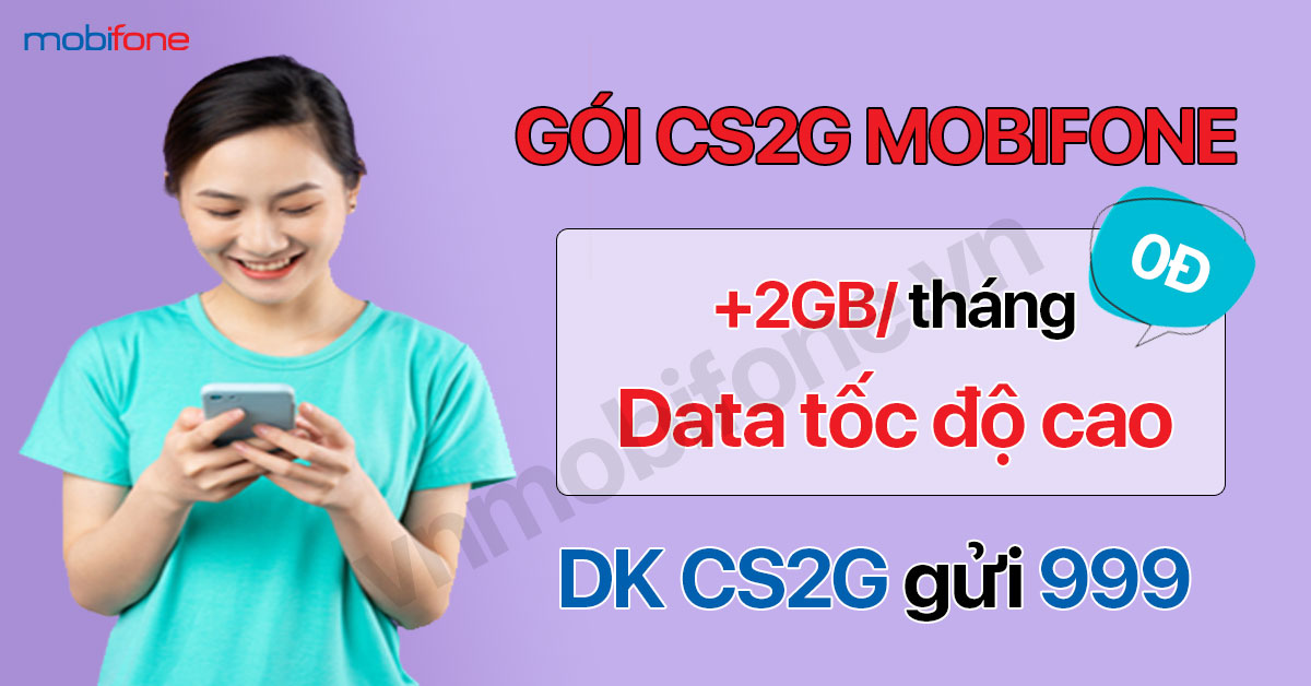 Cách đăng ký gói CS2G Mobi