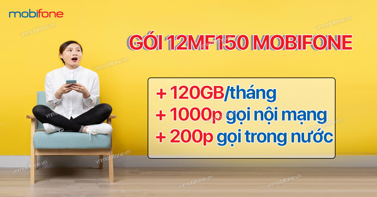 Gói 12MF150 MobiFone