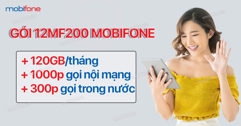 Gói 12MF200 MobiFone