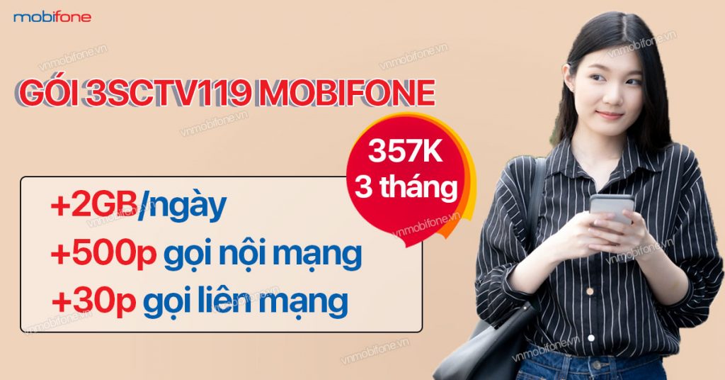 Gói 3SCTV119 MobiFone