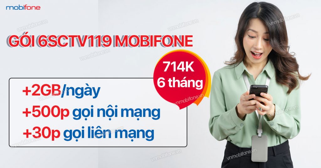 Gói 6SCTV119 MobiFone