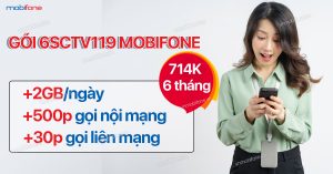 Gói 6SCTV119 MobiFone