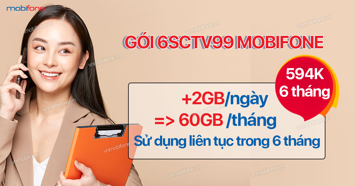 Gói 6SCTV99 MobiFone