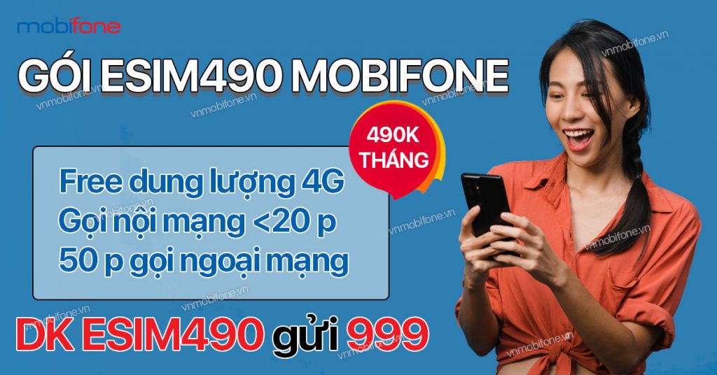 Gói ESIM490 MobiFone