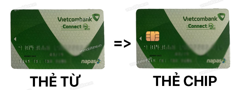 Cách Đổi Thẻ Từ Sang Thẻ Chip Ngân Hàng Vietcombank