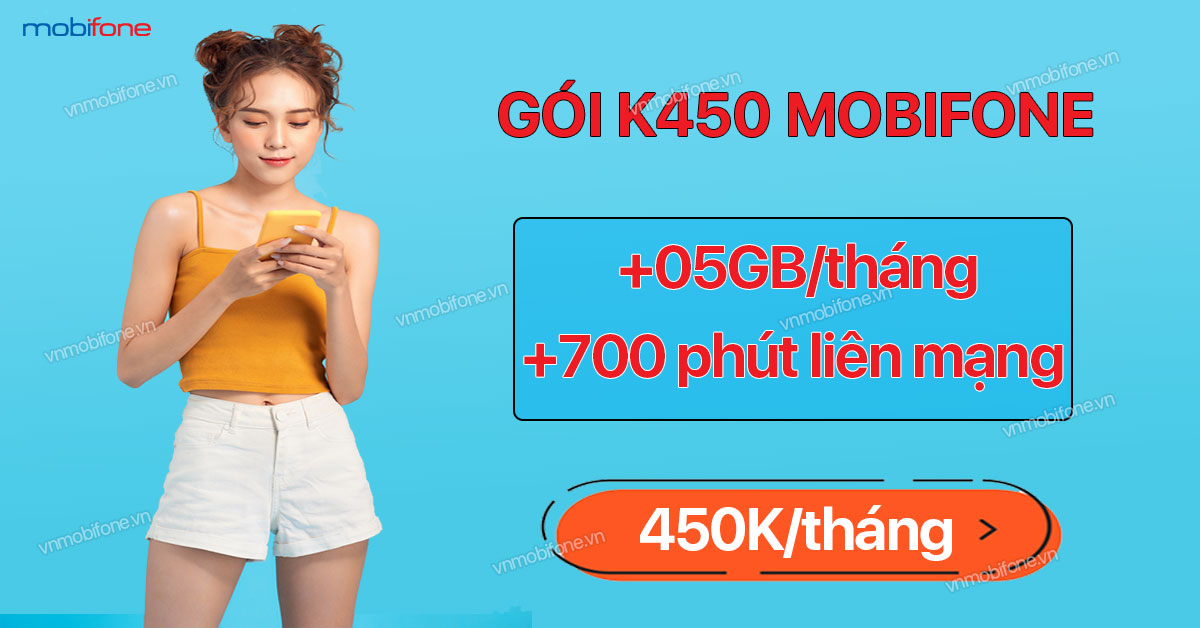 Gói K450 MobiFone