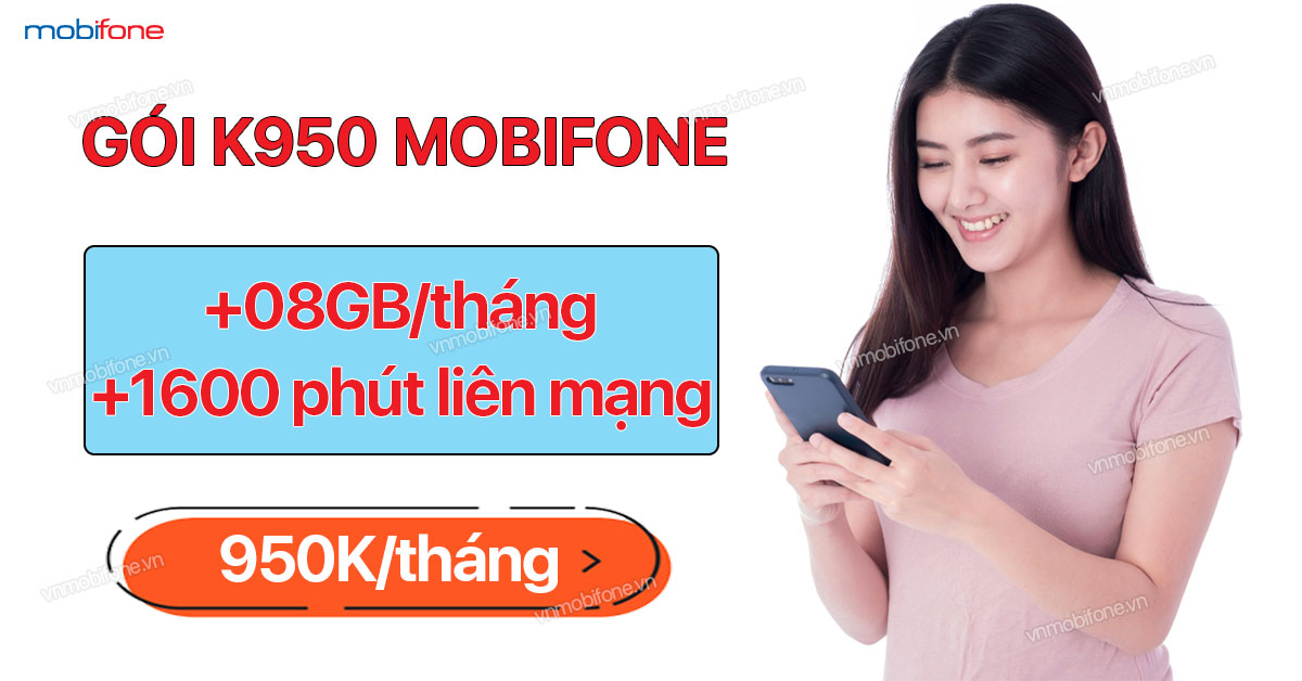 Gói K950 MobiFone