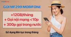 Gói MF299 MobiFone