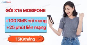 Gói X15 MobiFone