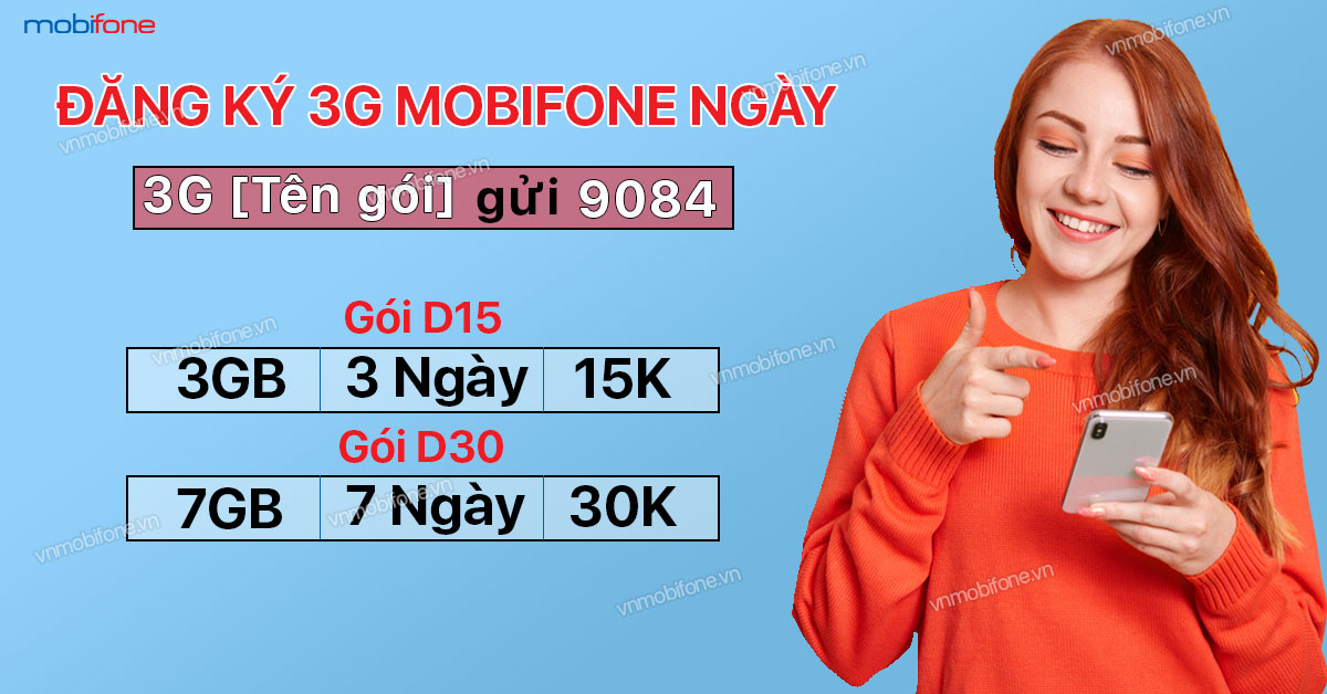 Gói 3G MobiFone Ngày