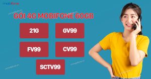 Gói 4G MobiFone 60GB