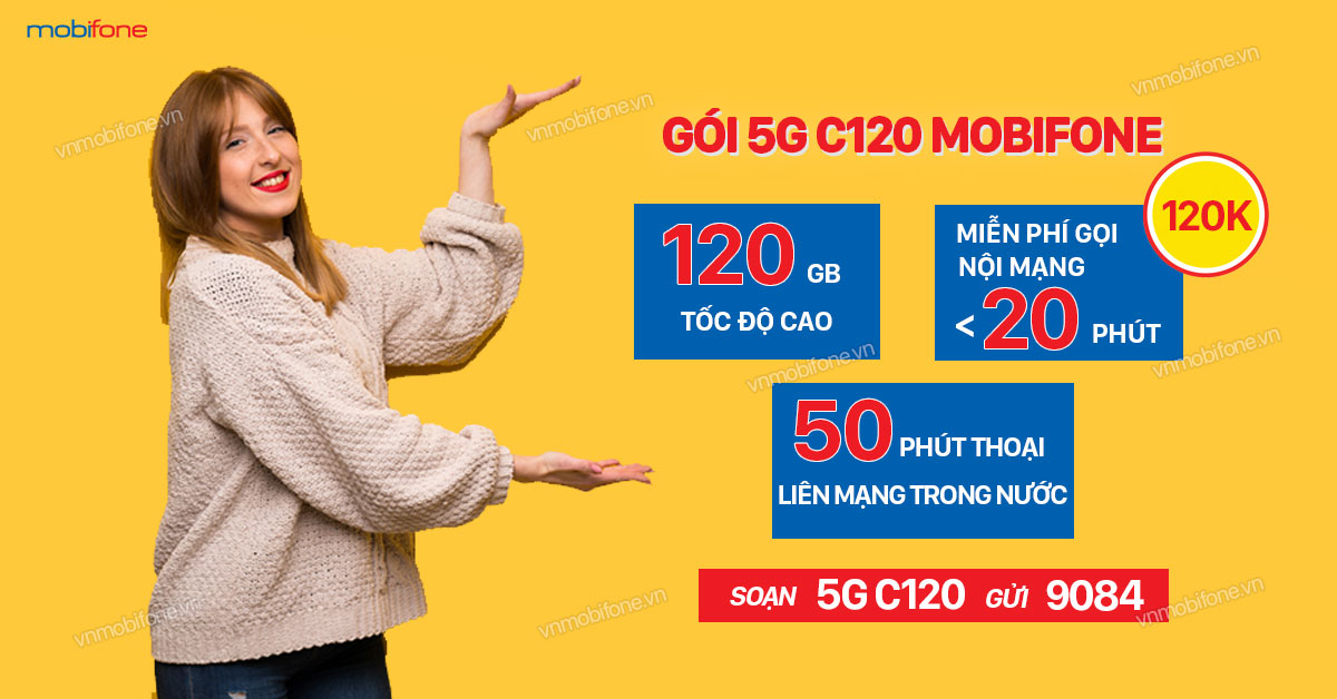 Gói 5G C120 MobiFone