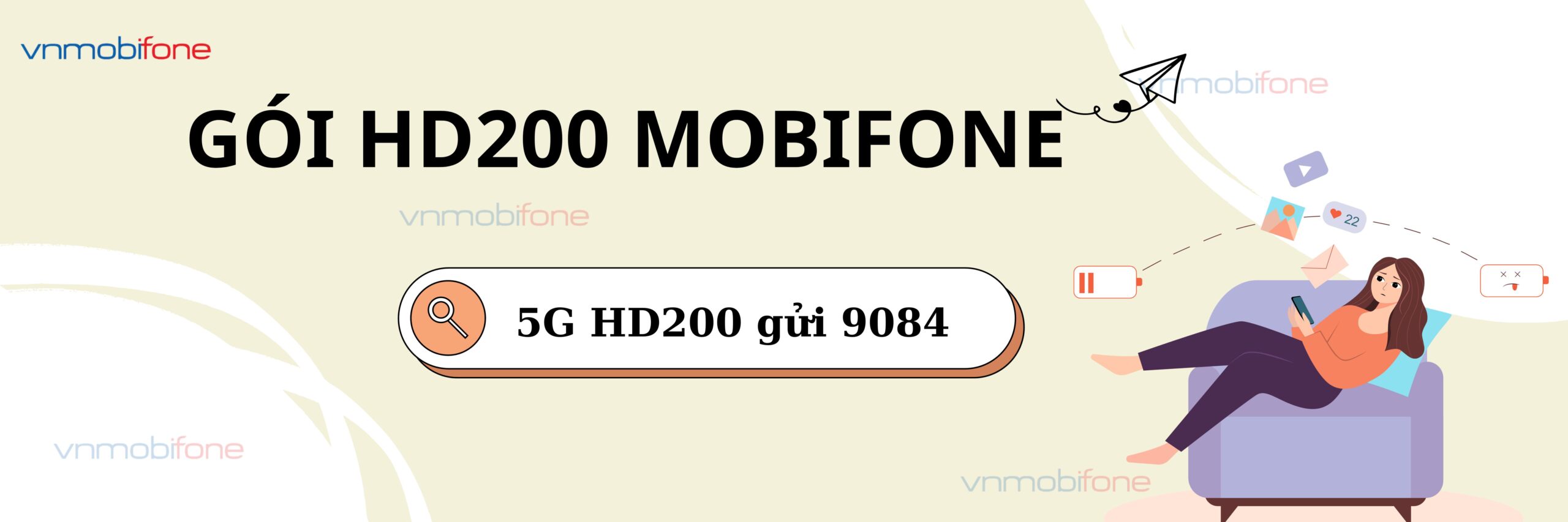 đăng ký gói hd200 mobifone