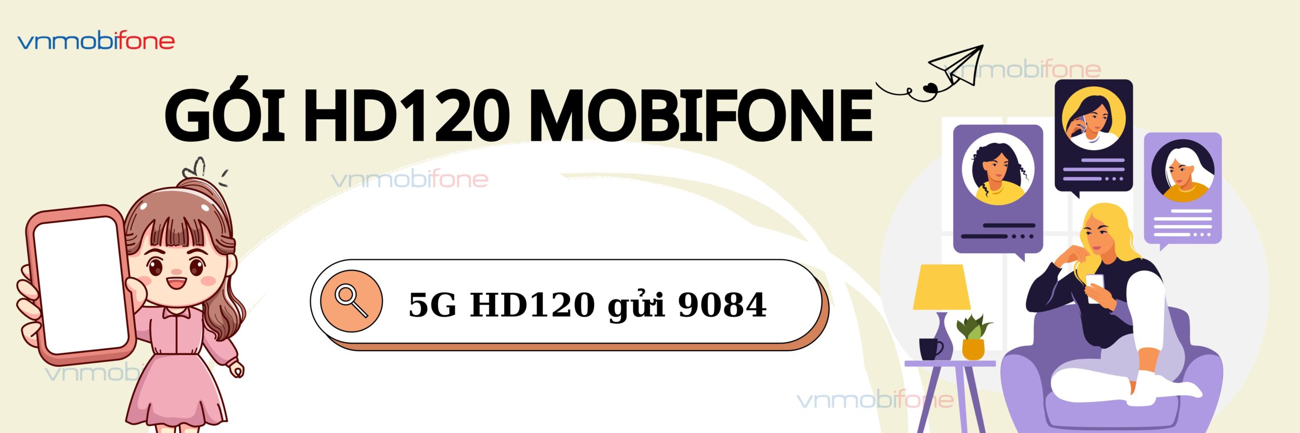 đăng ký gói hd120 mobifone